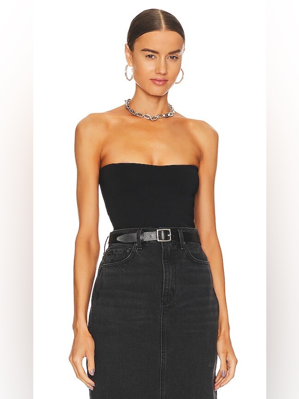 A.L.C Dean top in black